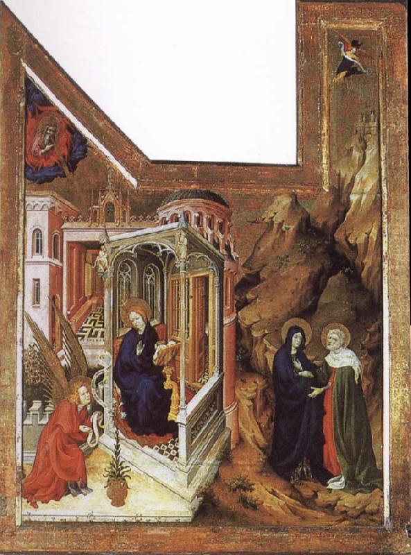 Annunciation and Visitation, BROEDERLAM, Melchior